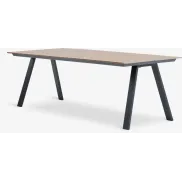 Mesa FAUSING natural de jardín A100xL220
