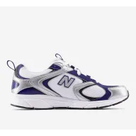 Zapatillas New Balance 408 para Hombre, gris y azul marino