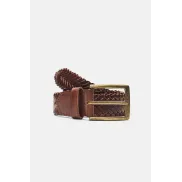 Cinturón trenzado de piel Pull&Bear - Talla 95, varias unidades