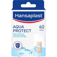 Apósitos Impermeables Hansaplast, 40 Tiritas Hipoalergénicas