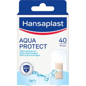 Apósitos Impermeables Hansaplast, 40 Tiritas Hipoalergénicas
