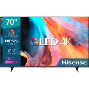 Smart TV 70'' Hisense 4K QLED - Modelo 70E7HQ