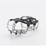 Crampones Hike 900 negro para senderismo, tallas M y L
