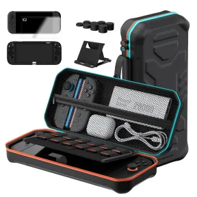 Kit 13 en 1: Funda, Cristales y Accesorios para Switch