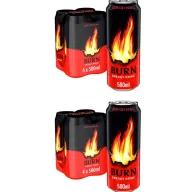 Bebida Energética Original Burn - 8 Latas de 500 ml.
