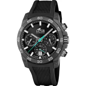 Reloj Chrono de Lotus con caja de fibra de carbono