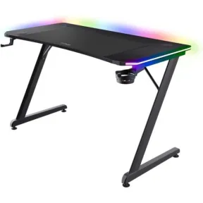 Mesa Gaming RGB GXT 710 Luminus Pro con Cargador Inalámbrico