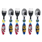 Cubiertos metálicos Paw Patrol Pup Power - Set de 3x2
