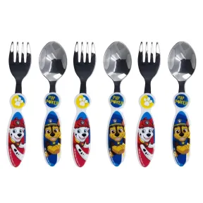 Cubiertos metálicos Paw Patrol Pup Power - Set de 3x2