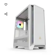 Torre ATX Forgeon Airflow Mesh Blanca con ARGB Mithril