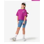 Camiseta Oversize Niños Violeta Rosa 5-15 años a buen precio