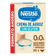 Crema de Arroz Nestlé 0% Azúcares, Sin Gluten, 450 g