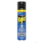 Aerosol Raid: Insecticida Eficaz contra Moscas y Mosquitos