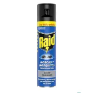 Aerosol Raid: Insecticida Eficaz contra Moscas y Mosquitos