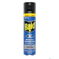 Aerosol Raid: Insecticida Eficaz contra Moscas y Mosquitos