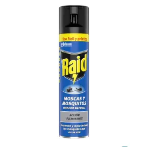 Aerosol Raid: Insecticida Eficaz contra Moscas y Mosquitos