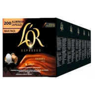 L'Or Colombia 200 cápsulas compatibles Nespresso, 5 cajas