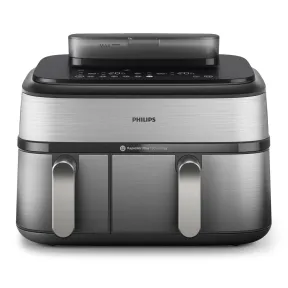 Airfryer y Vaporera Philips 5000 Series Dual Basket 9L