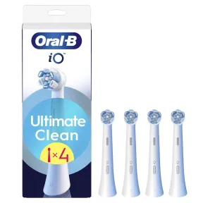 Cabezales de Recambio Oral-B iO Ultimate Clean, Pack 4