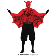 Diablo alado disfraz infernal