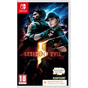 Código de descarga para Resident Evil 5 - Switch