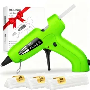 Pistola de Silicona Caliente 30W con 30 Barras Antigoteo