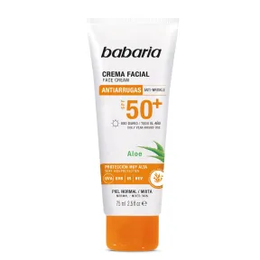 Protector Solar Facial Aloe Vera 50+ - Babaria