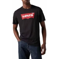 Camiseta Negra de Levis para un Estilo Moderno