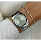 Reloj CLUSE Retro 70s esfera verde salvia de acero inoxidable