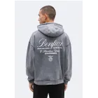 Sudadera gris Washed del Benfica