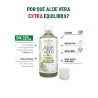 Aloe Vera Extra 99,5% Puro 1L, Suplemento Detox Sin Aloína