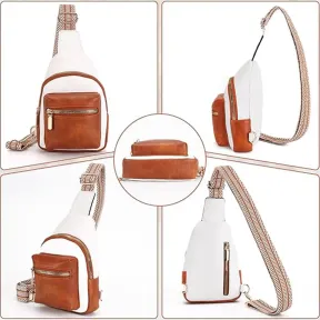 Mochila Bandolera Impermeable Sling Bag Pequeña y Ligera