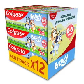 Pasta de dientes Colgate Kids Sabor Fresa Pack 12 x 50ml