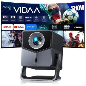 Proyector 4K con Netflix, Dolby Audio y Control por Voz