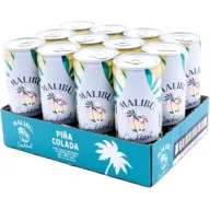 Malibú Piña Colada REDI Cóctel 12x250ml