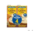 Caldo Casero de Pollo 100% Natural - Gallina Blanca 4x1L