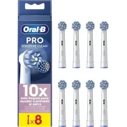 Recambios Oral-B Pro Sensitive Clean: Pack de 8 unidades