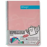 Libreta Rosa A4 Mr. Wonderful con 80 Páginas