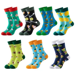 Calcetines Coloridos Divertidos para Hombre y Mujer - 7 PARES