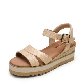 Sandalias de Cuña de Esparto para Mujer DREAM PAIRS