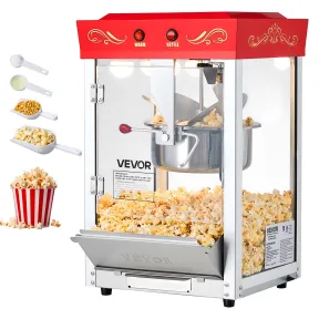 Máquina de Palomitas Estilo Cine, 800 W, 48 Tazas