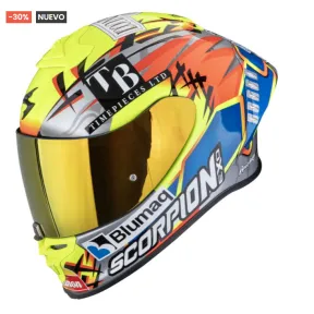 Casco integral Scorpion EXO-R1 Evo II Air Aron Misano