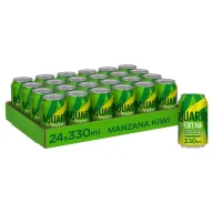 Aquarius Manzana Kiwi Pack 24 Latas 330 ml + 12€ Recompensa