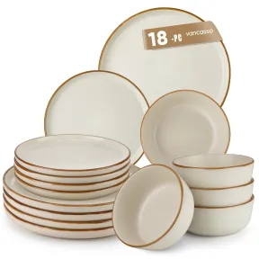 Vajilla completa RENO de 18 piezas para 6 personas
