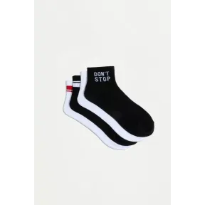 Pack de 4 Calcetines Deportivos Tobilleros Variados