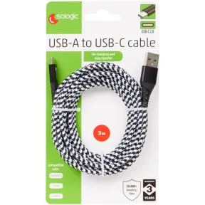 Cable USB-C para carga y transferencia de datos