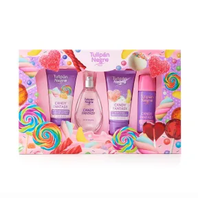Candy Fantasy Tulipán Negro: Estuche de Perfume y Más