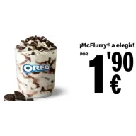 Oferta de fin de semana: McFlurry en McDonald's