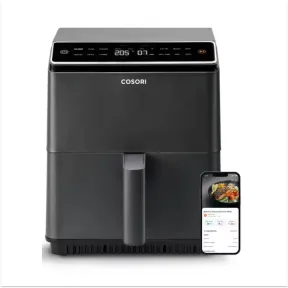 Freidora de Aire 6,4L Negra Chef Edition Dual Blaze Cosori