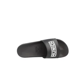 Chancla Flat Slider Negra Munich - Ahorra 16%